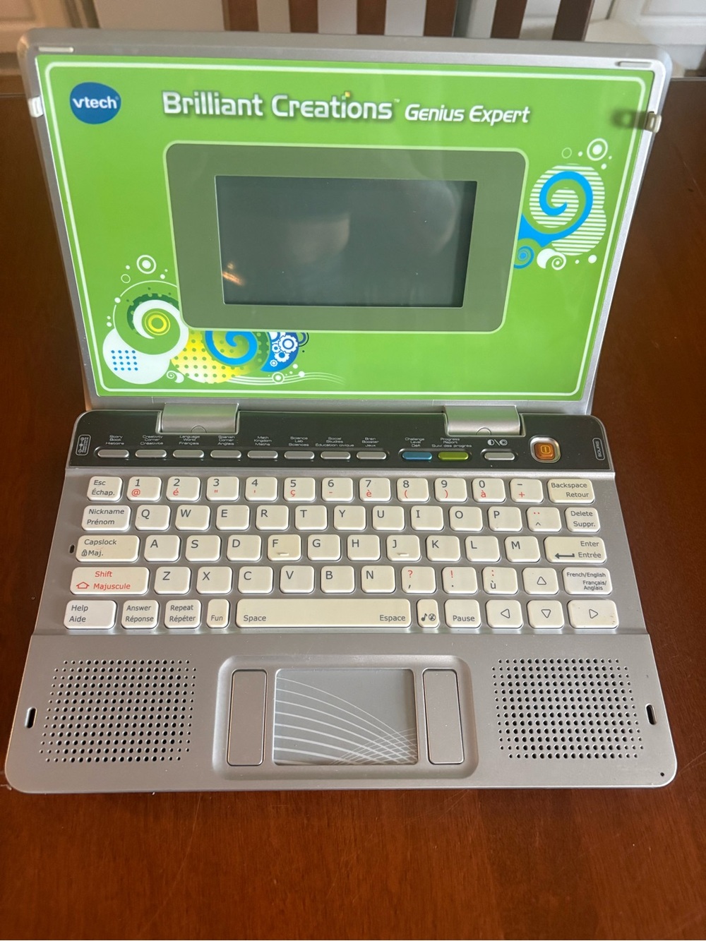 VTech Brilliant Creations Genius Expert Kids Laptop - Lime Green